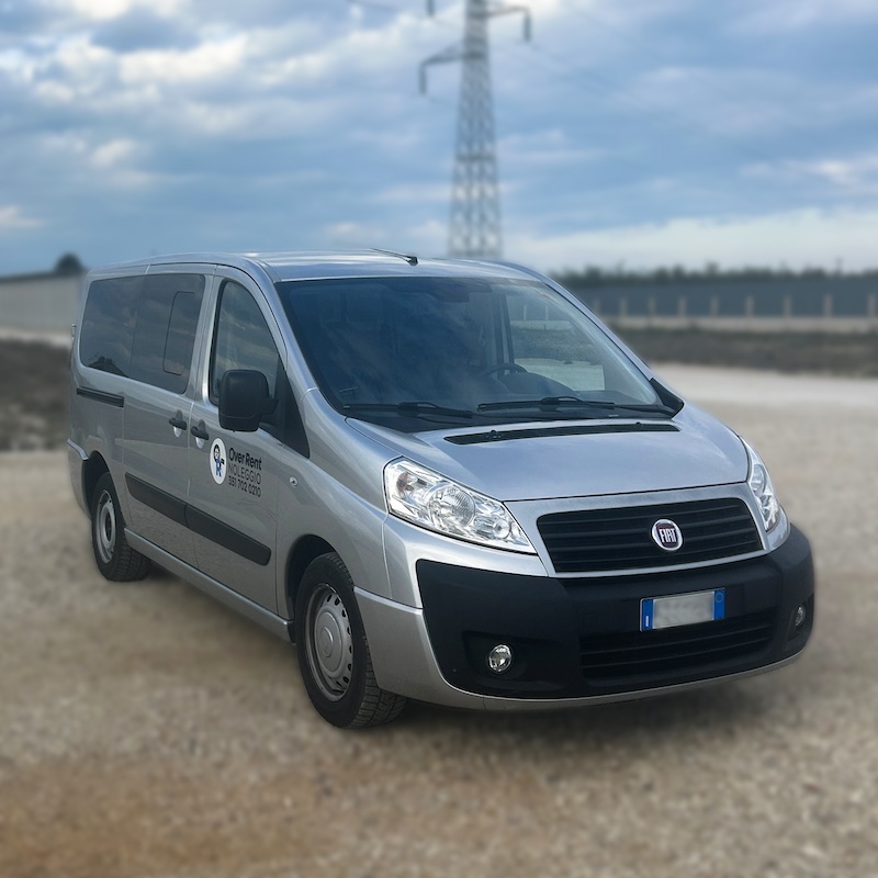 Over Rent - Fiat Scudo 2.0 Mjt 130cv 9 Posti