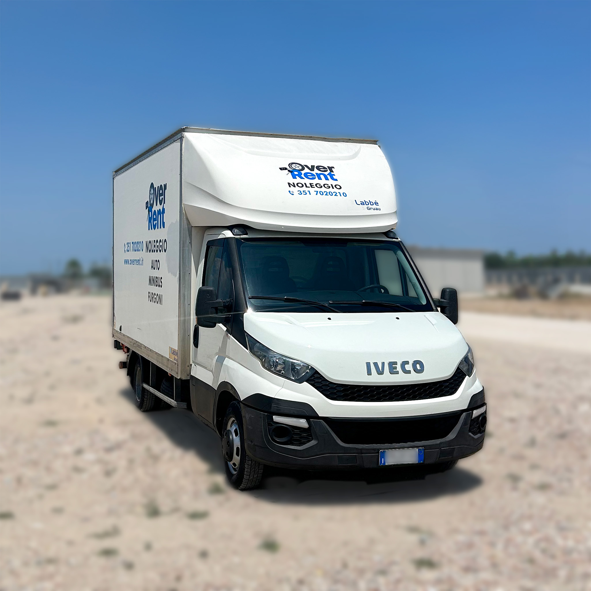 Over Rent - Iveco Daily 35 C15 Boxato Gemellare con Sponda