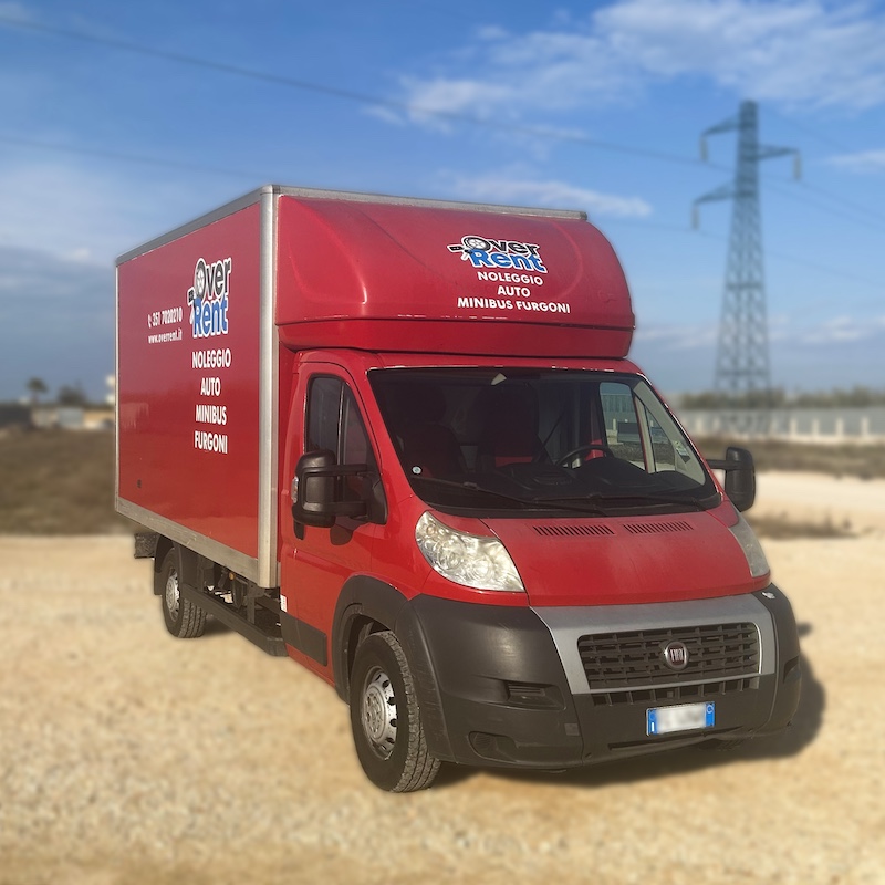 Over Rent - Fiat Ducato 2.3 Mjt 130cv Boxato