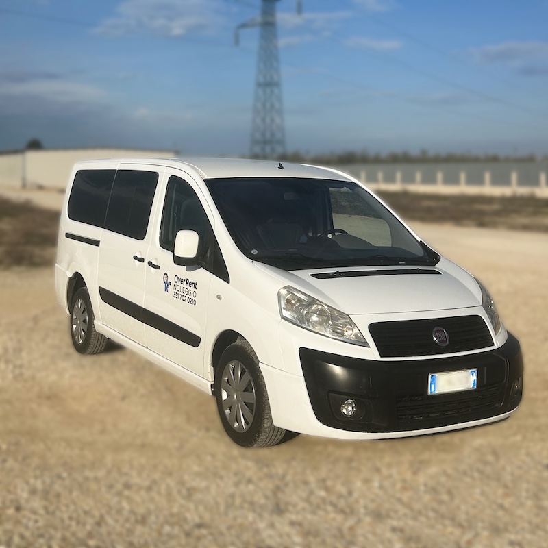 Over Rent - Fiat Scudo 2.0 Mjt 120cv 9 Posti